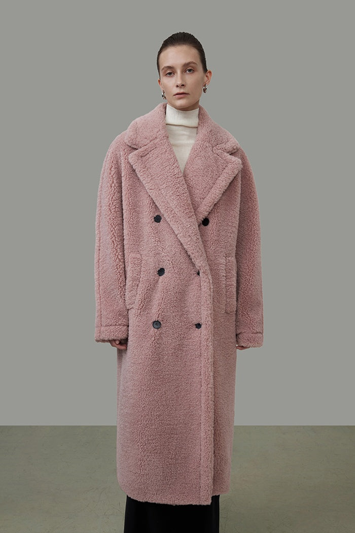 Architectural Teddy Coat