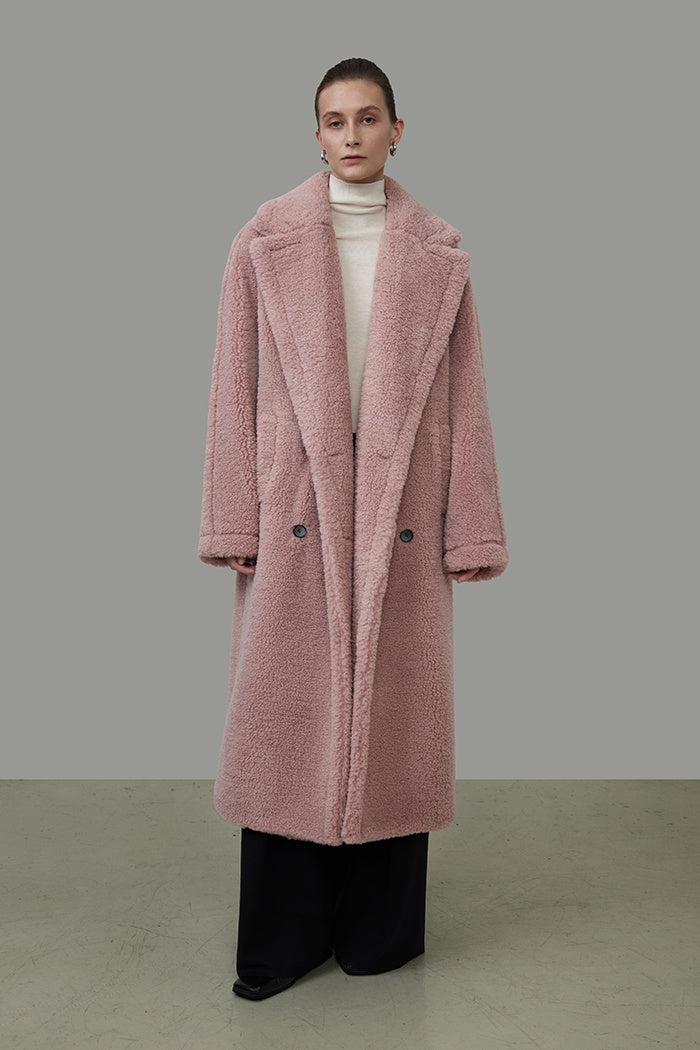 Architectural Teddy Coat