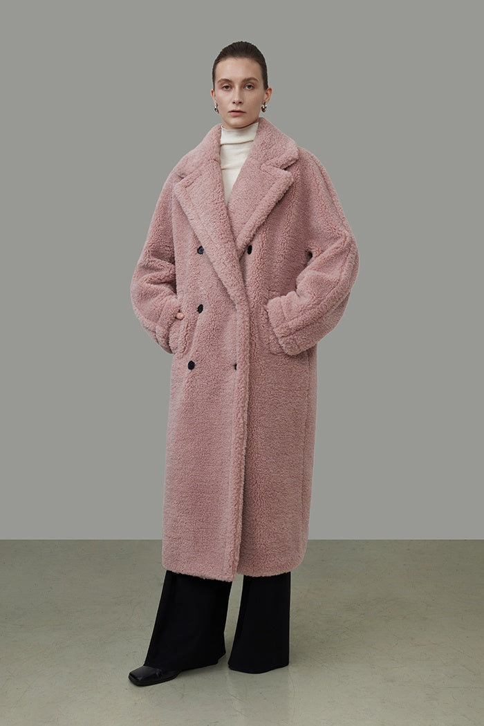 Architectural Teddy Coat