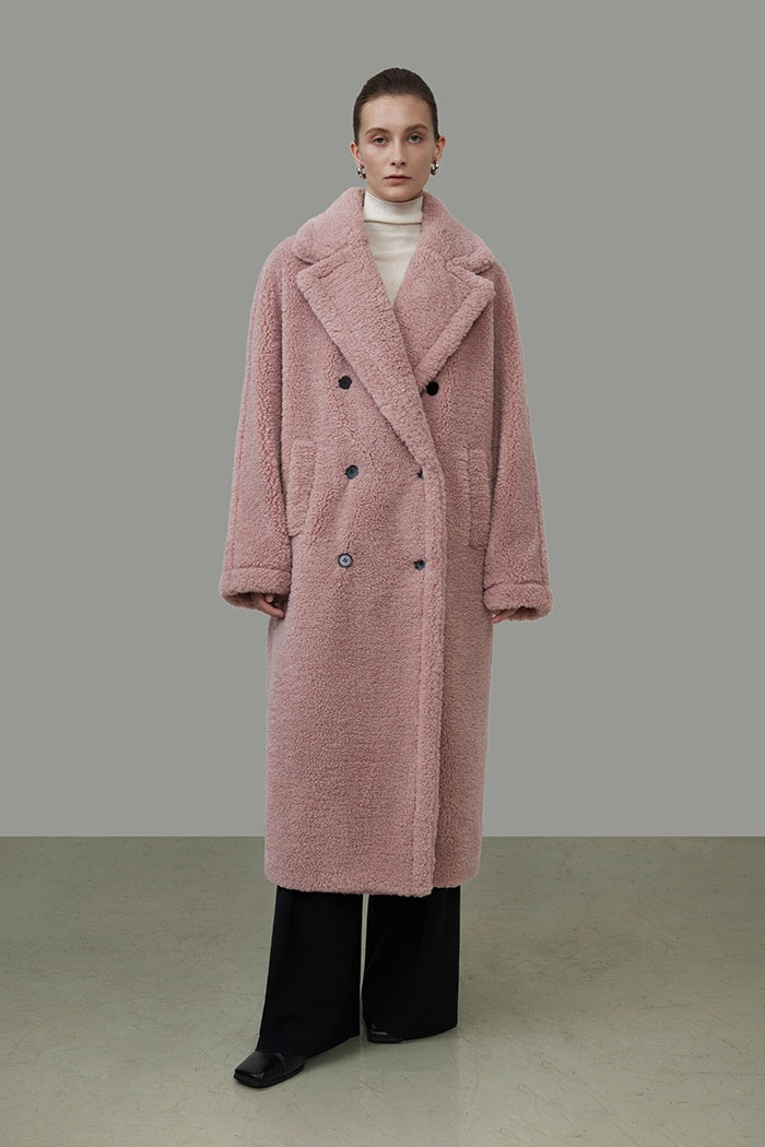 Architectural Teddy Coat