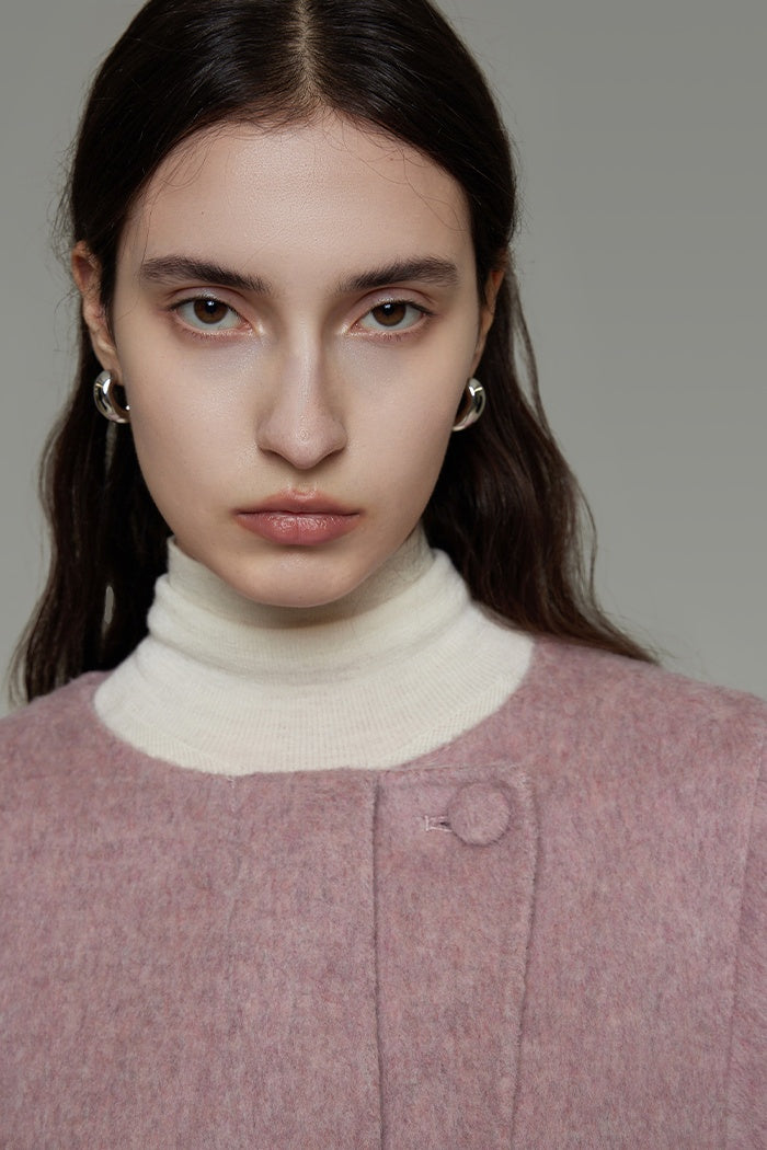 Urban Whisper Wool Wrap Coat