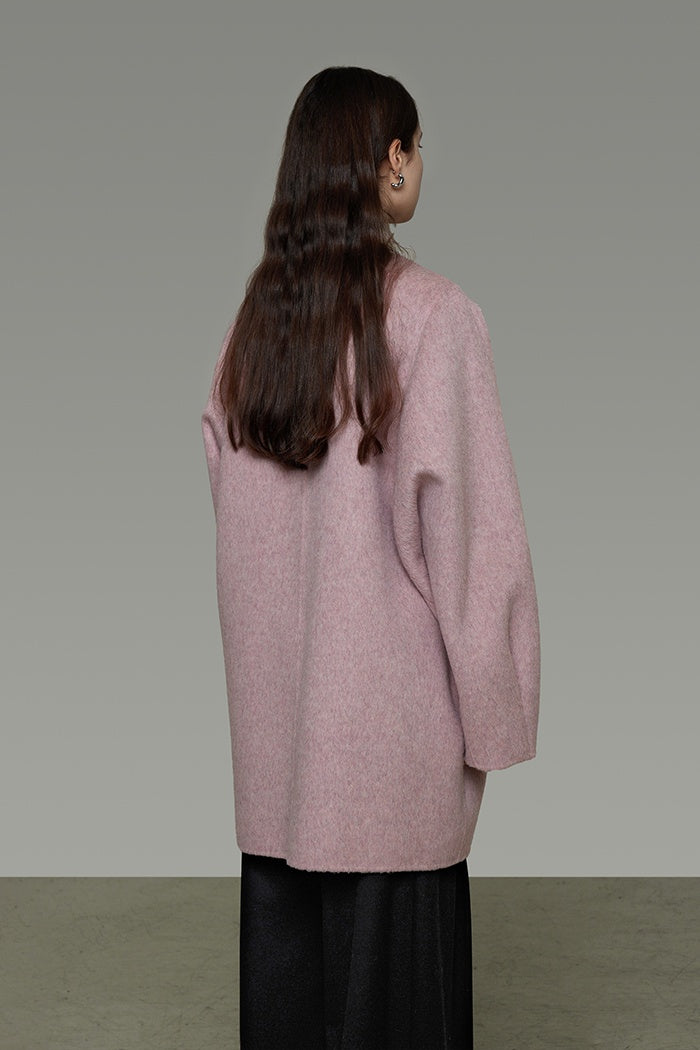 Urban Whisper Wool Wrap Coat