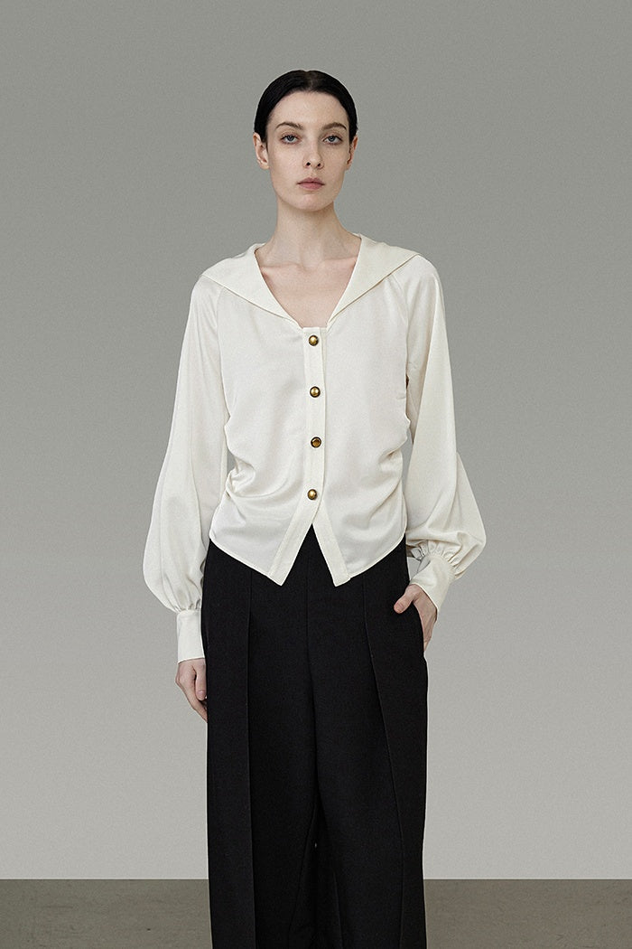 Timeless Satin Chic Blouse