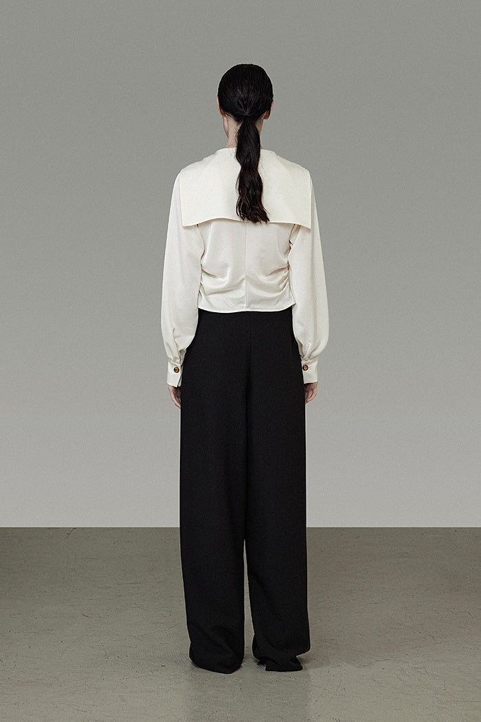 Timeless Satin Chic Blouse