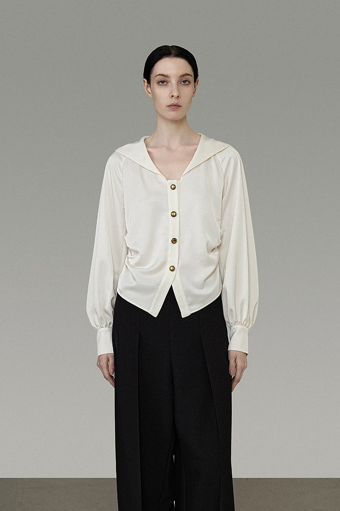 Timeless Satin Chic Blouse