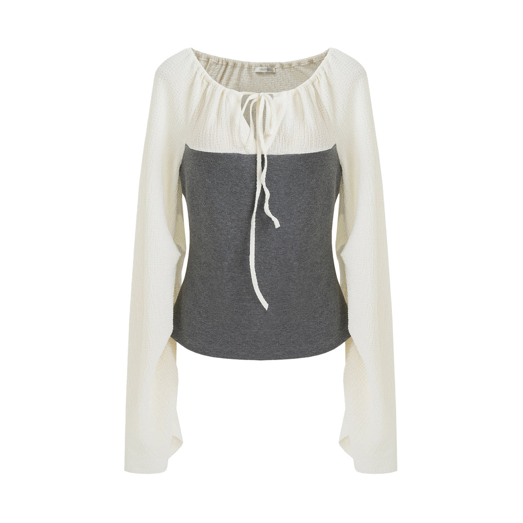 Chic Colorblock V-Neck Knit
