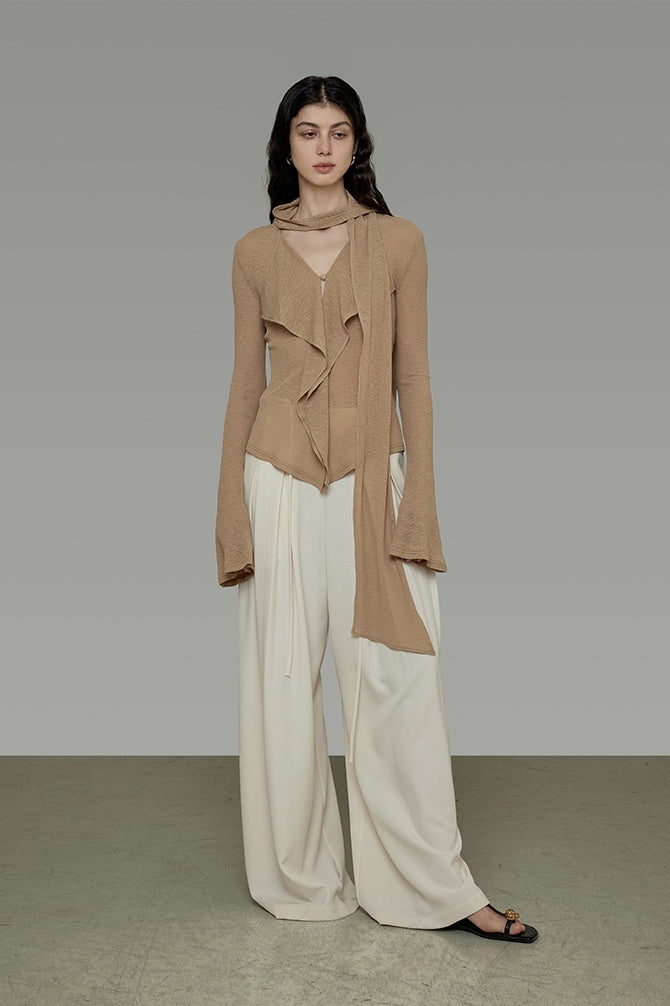 Whisper Knit: Soft V-Neck Statement