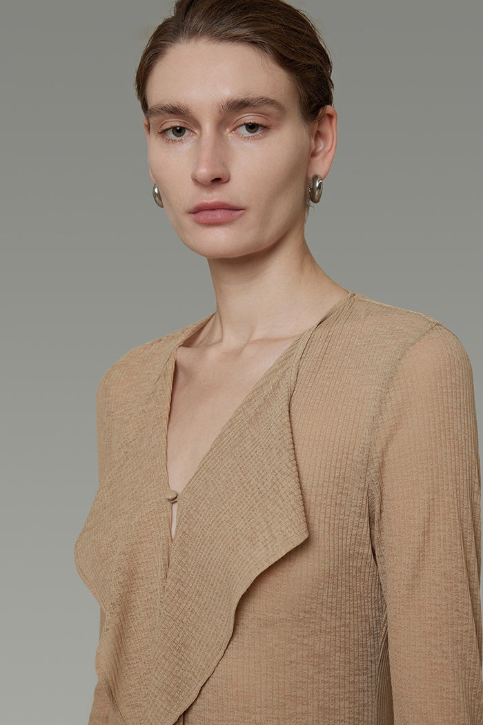 Unspoken Chic V-Neck Ribbon Maxi Dress