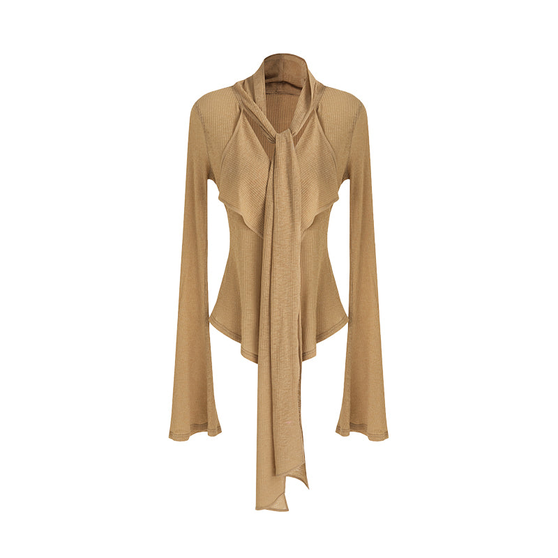 Whisper Knit: Soft V-Neck Statement