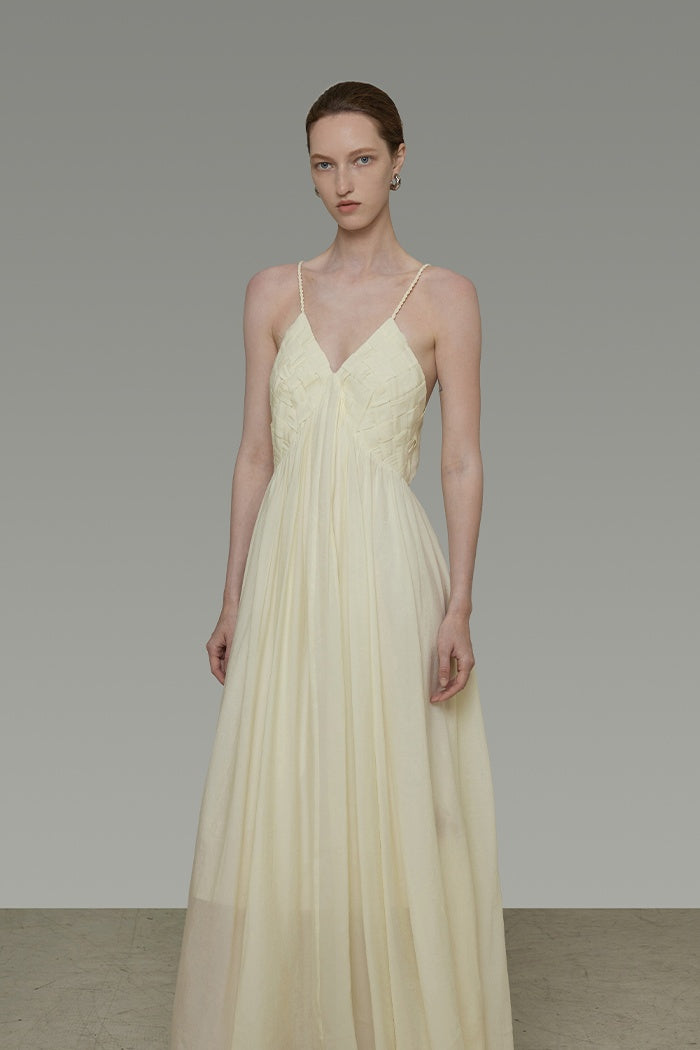 Ethereal Flow Summer Maxi Dress