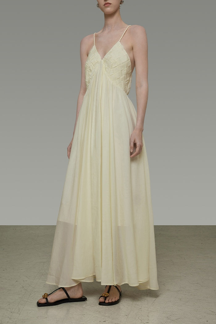 Ethereal Flow Summer Maxi Dress
