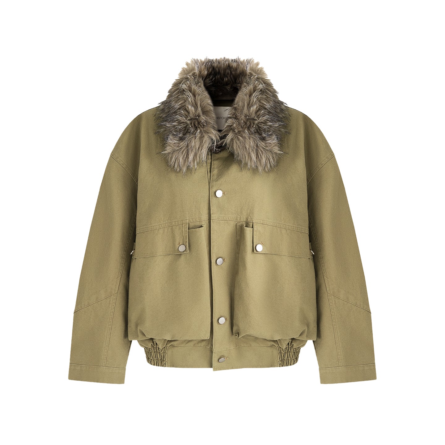 Effortless Chic Pocket Collar Puffer