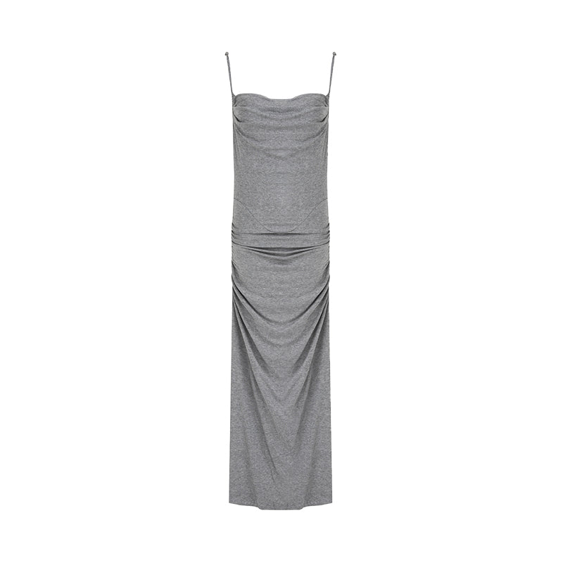 Effortless Drape Maxi Dress