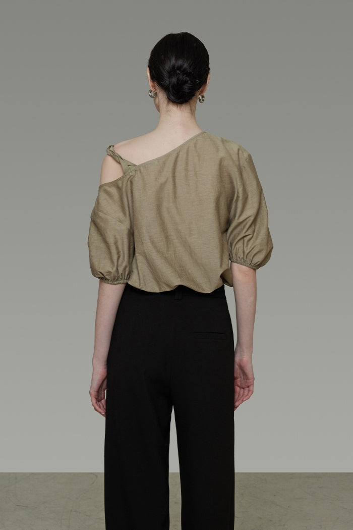 Artful Drape French Chic Top