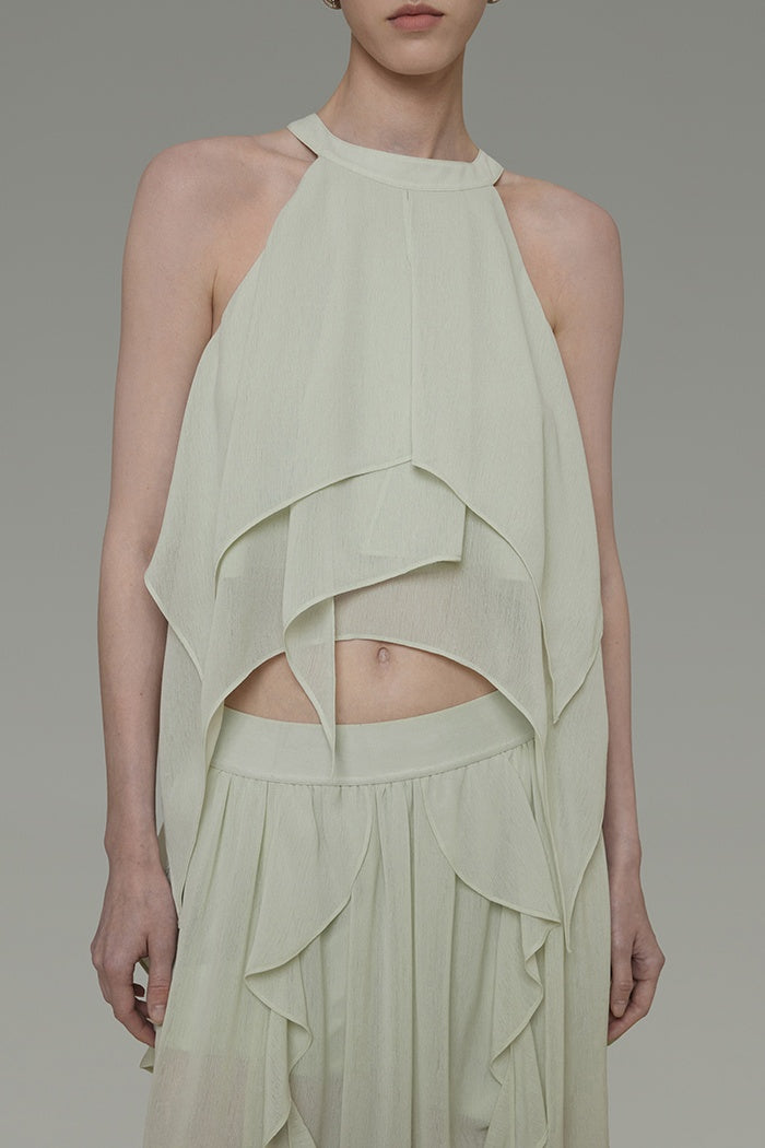 Ethereal Flow Maxi Skirt