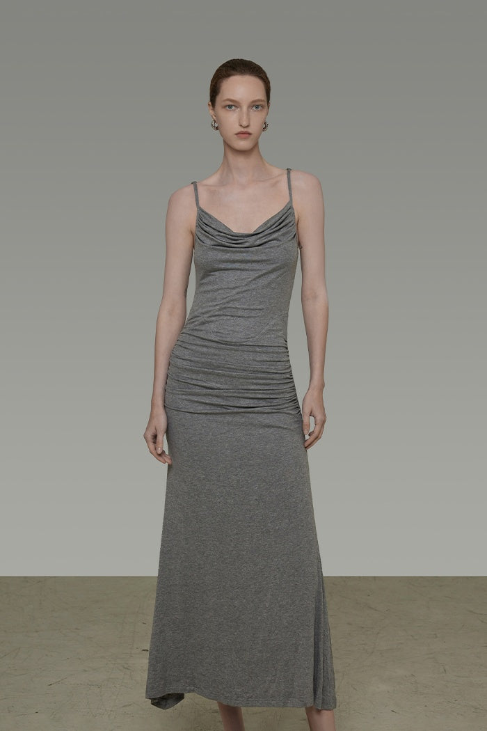 Effortless Drape Maxi Dress