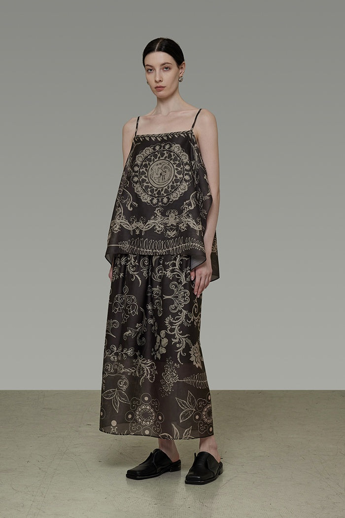 Exotic Traveler Linen Sundress