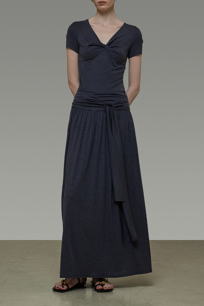 Sculpted Knit Top & Skirt Set