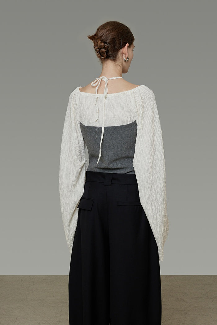 Chic Colorblock V-Neck Knit