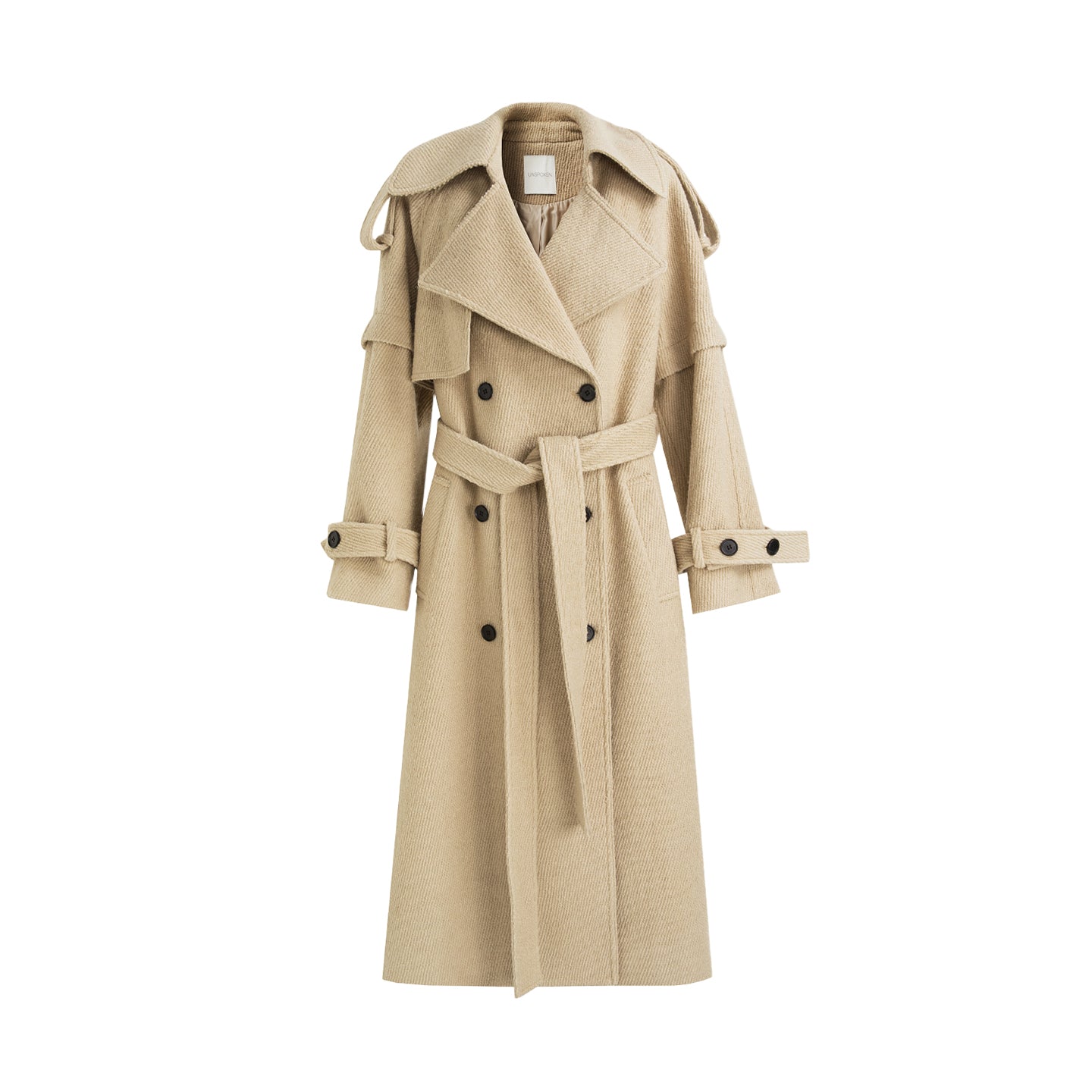 Tailored Wool Trench: Quiet Elegance