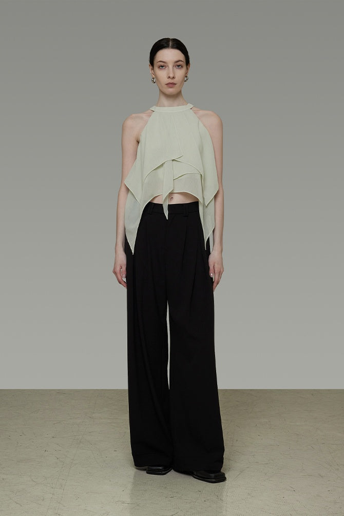 Sculpted Confidence Halter Top