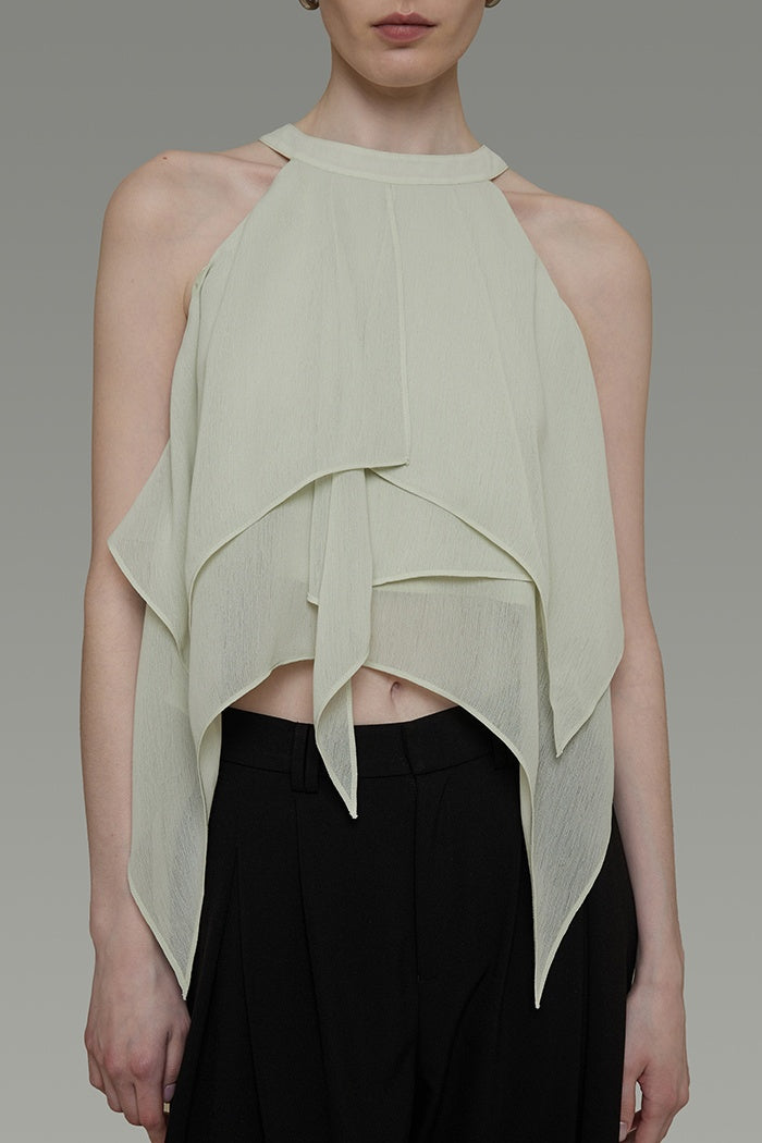 Sculpted Confidence Halter Top