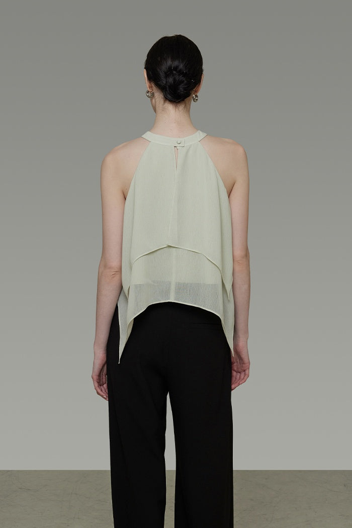 Sculpted Confidence Halter Top