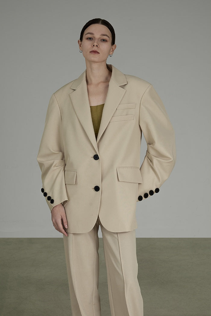 Executive Aura Linen Suit Set