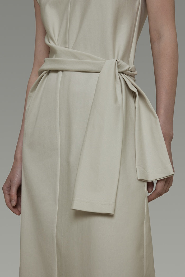 Effortless Asymmetry Knit Dress