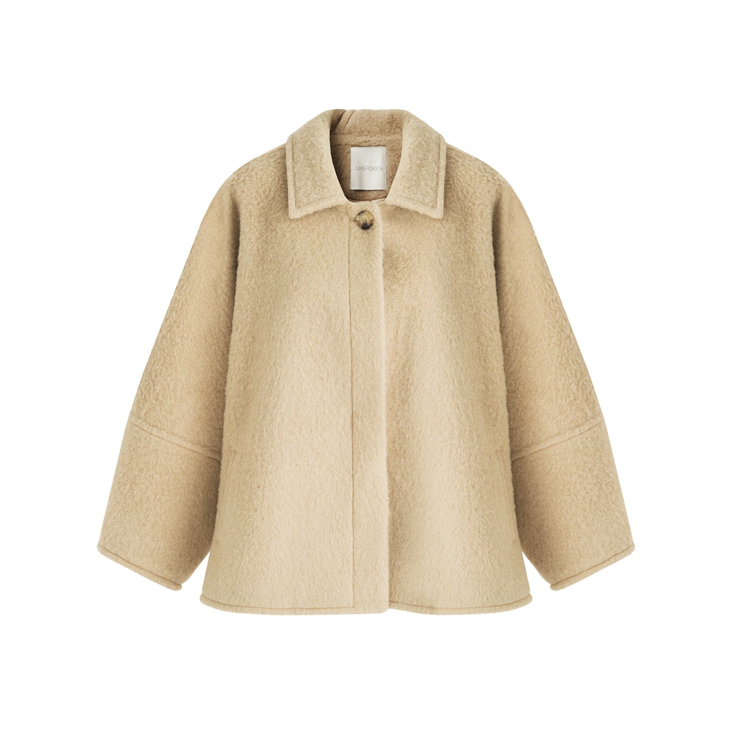 Effortless Chic Wool Blend Jacket