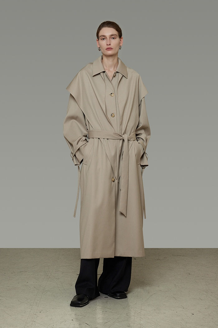 Unspoken Elegance Trench Coat