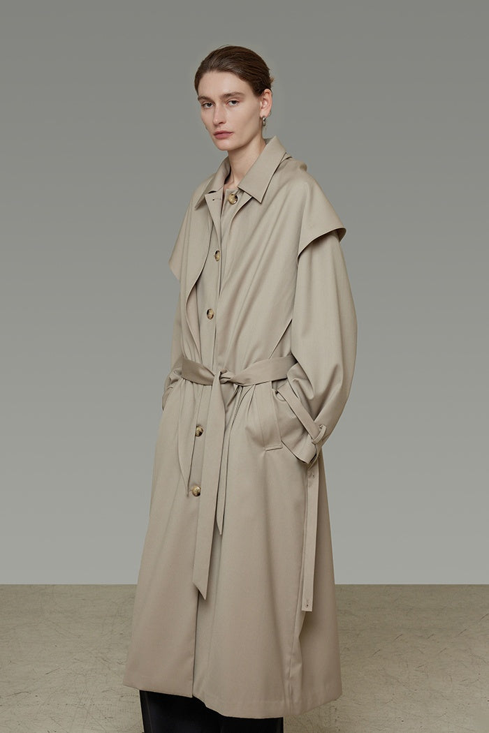 Unspoken Elegance Trench Coat
