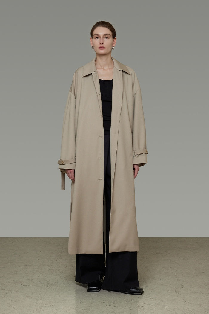 Unspoken Elegance Trench Coat