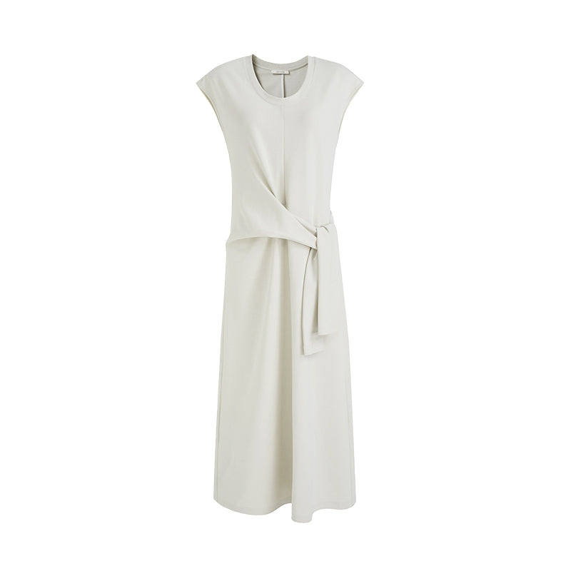 Effortless Asymmetry Knit Dress