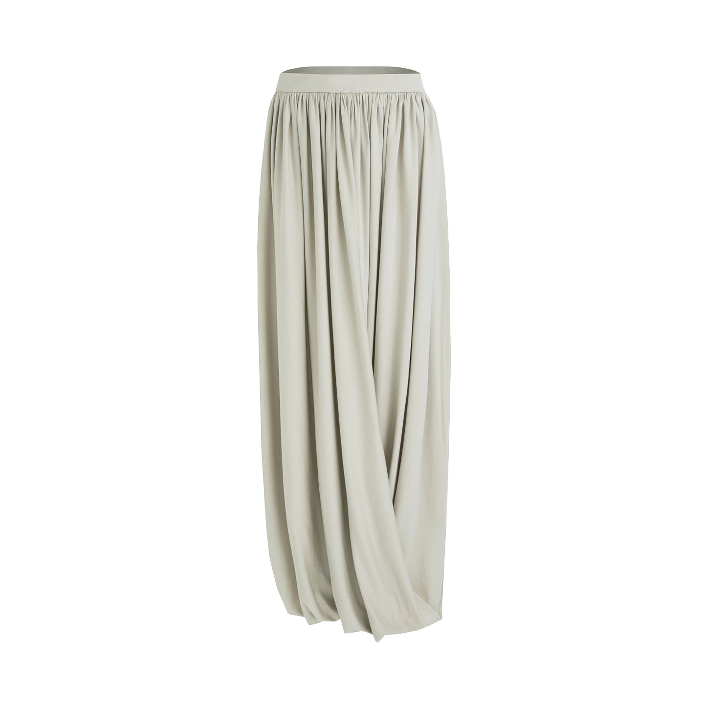 Asymmetric Drape Two-Piece Set