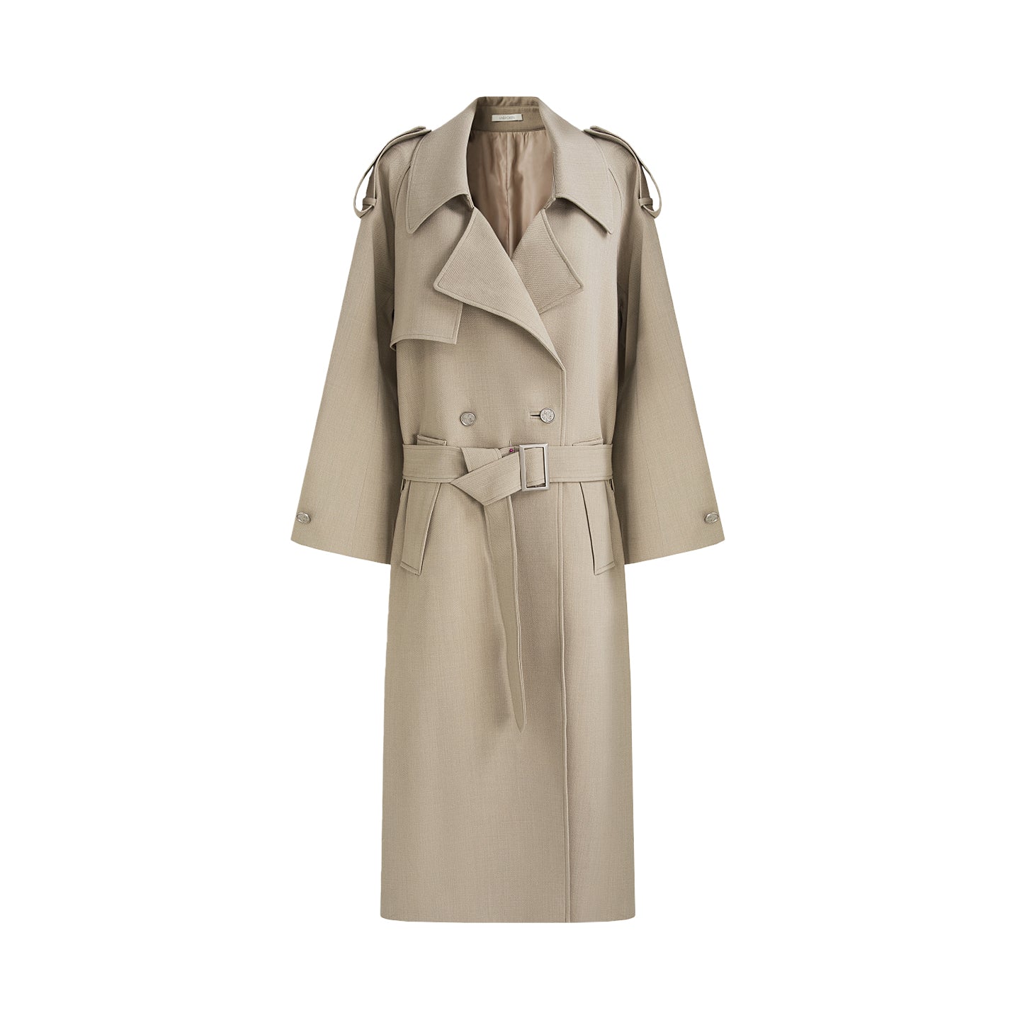 Timeless Elegance Wool Trench