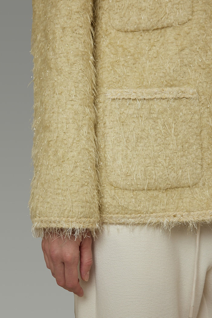 Timeless Tweed Silhouette Coat