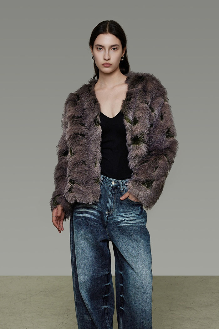 Urban Chic Cozy Faux Fur Jacket