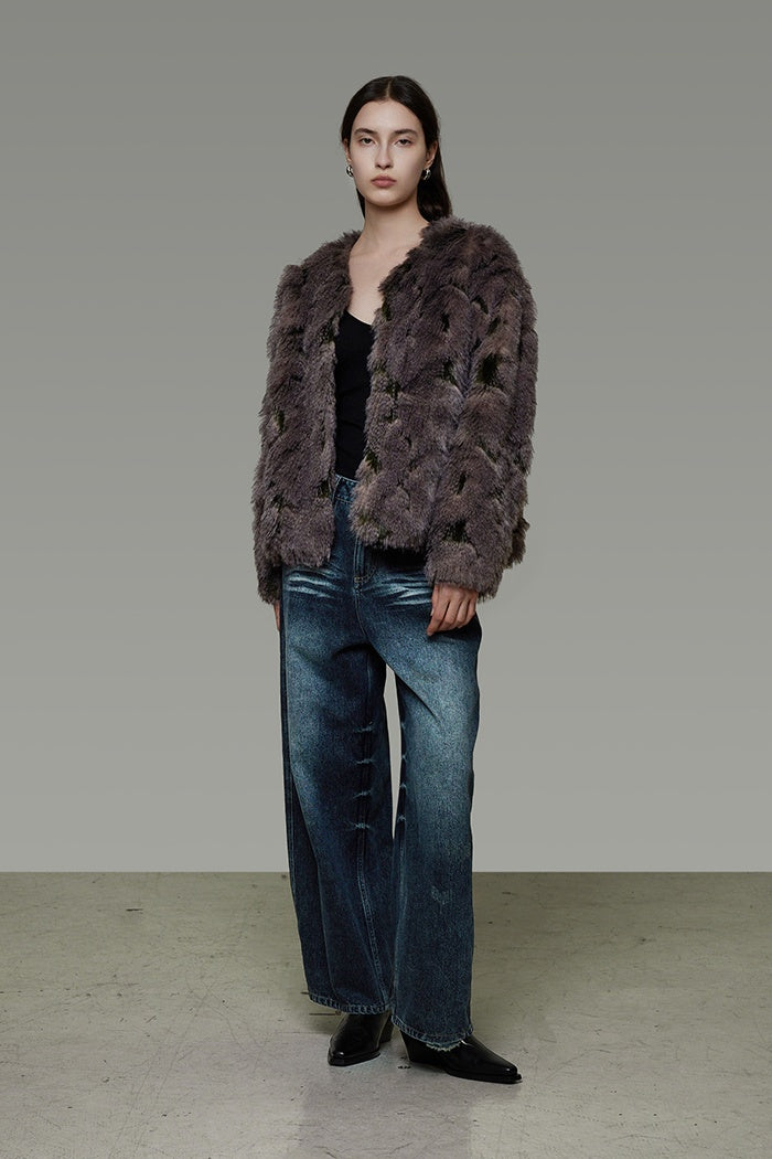 Urban Chic Cozy Faux Fur Jacket