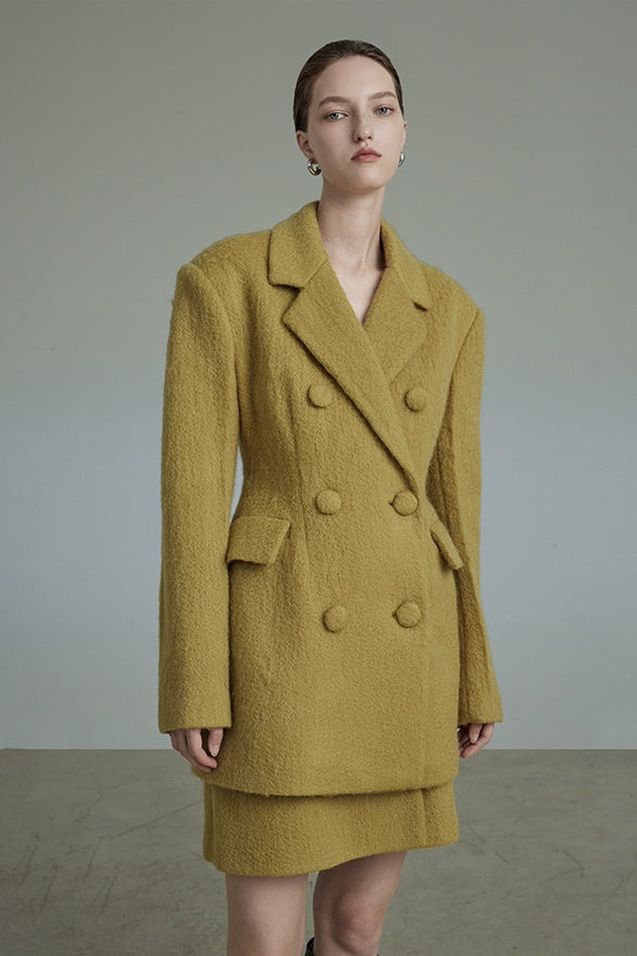 Timeless European Wool Suit Jacket