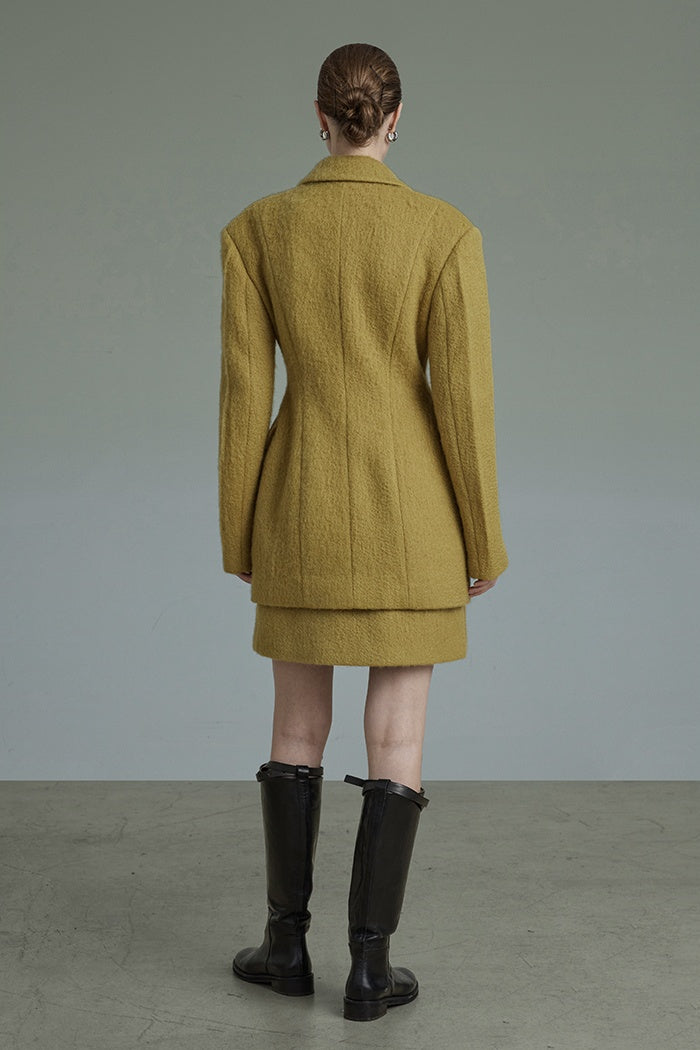 Timeless European Wool Suit Jacket