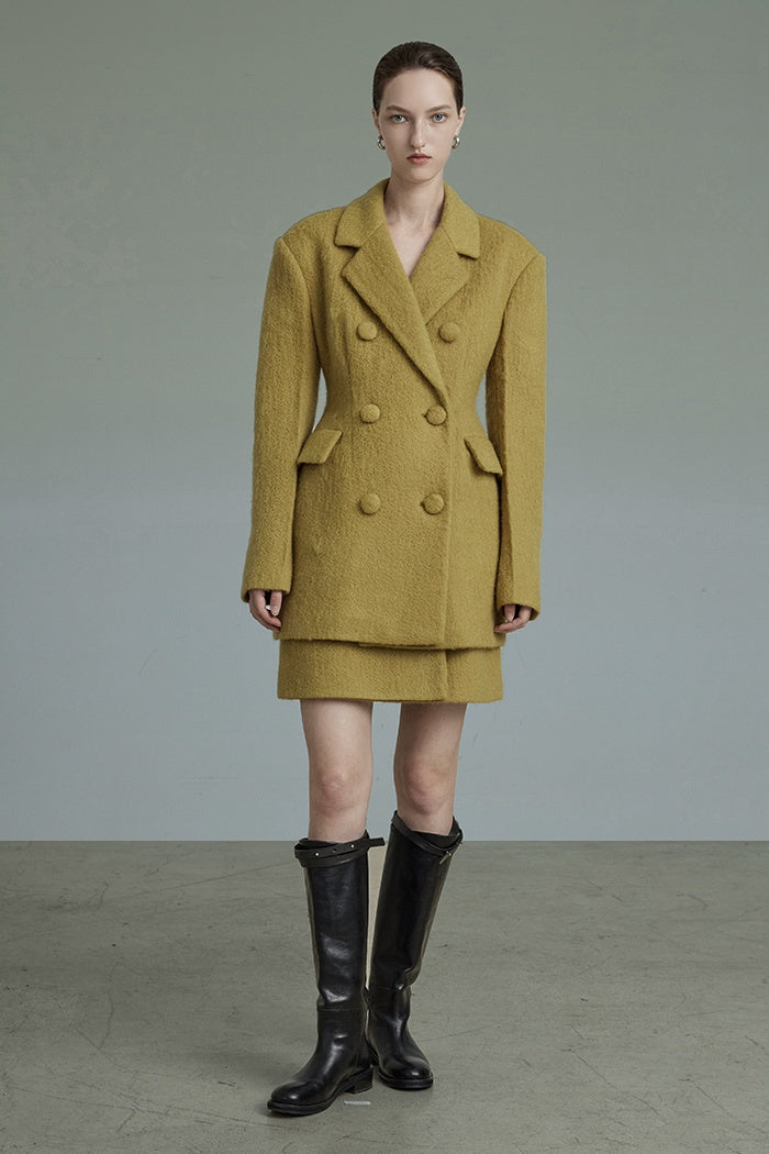 Timeless European Wool Suit Jacket