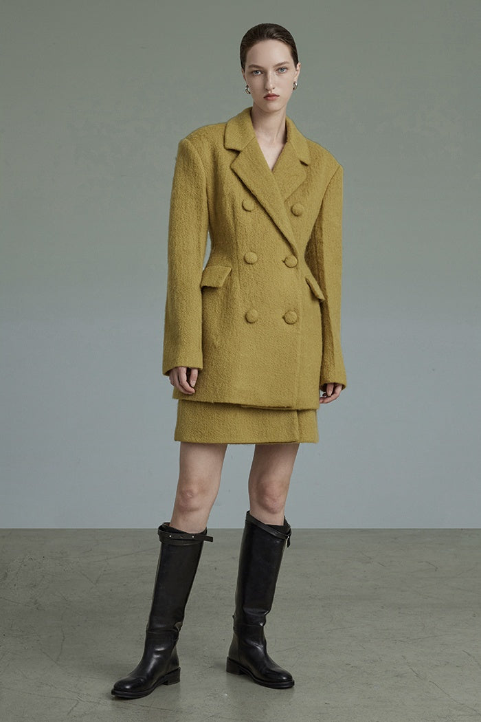 Timeless European Wool Suit Jacket