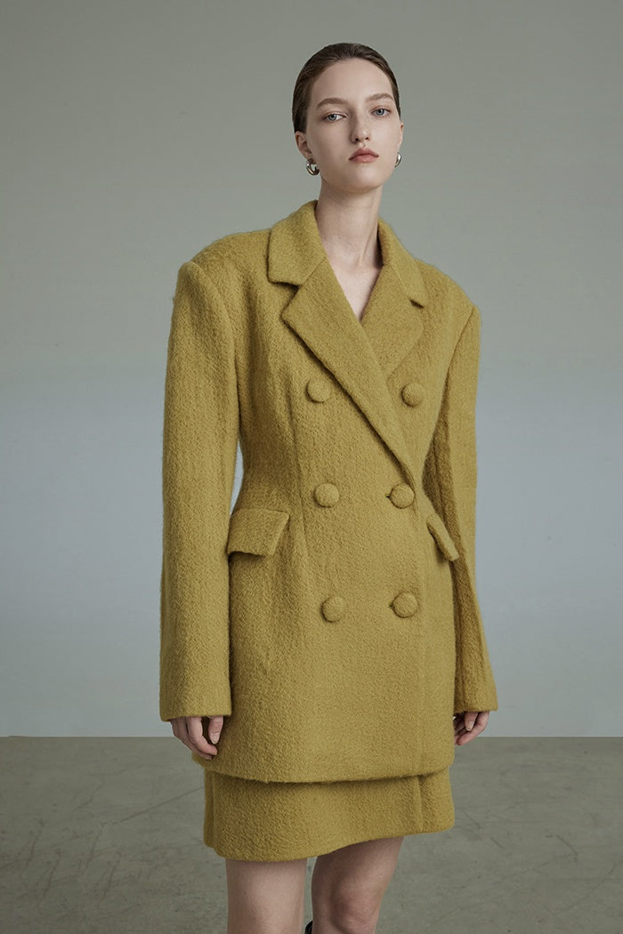 Timeless European Wool Suit Jacket