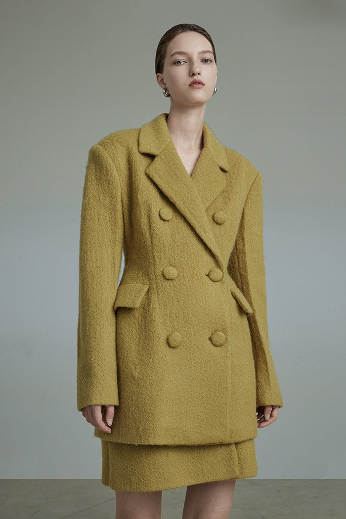 Timeless European Wool Suit Jacket