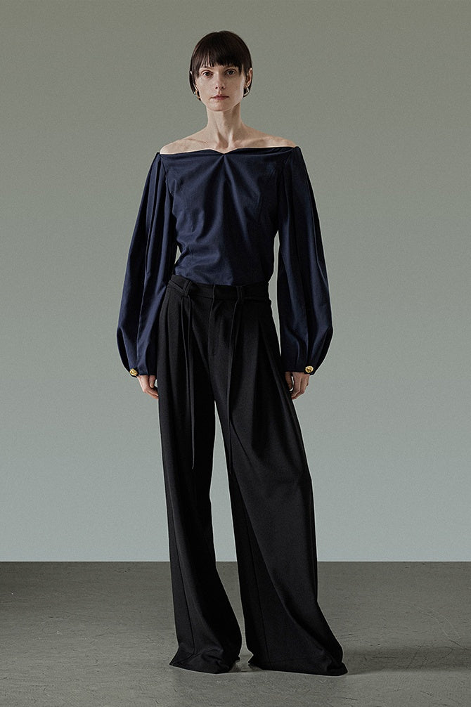 Unspoken French Off-Shoulder Blouse