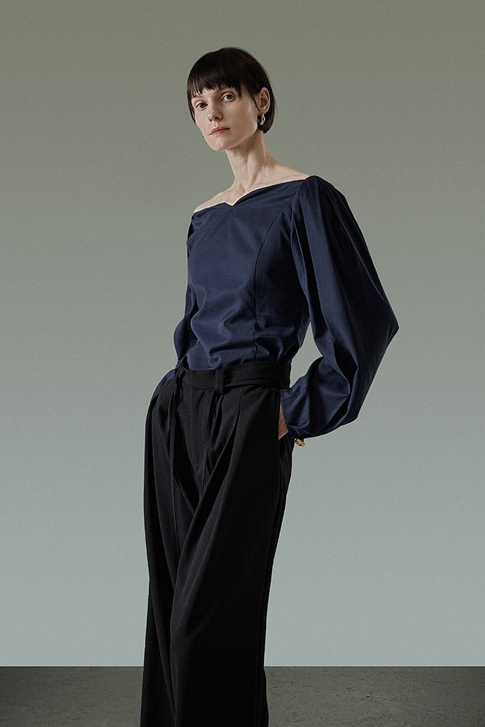 Unspoken French Off-Shoulder Blouse