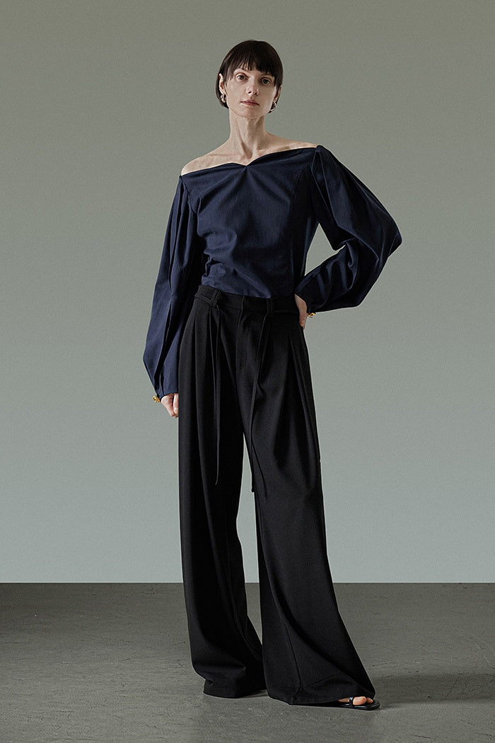 Unspoken French Off-Shoulder Blouse