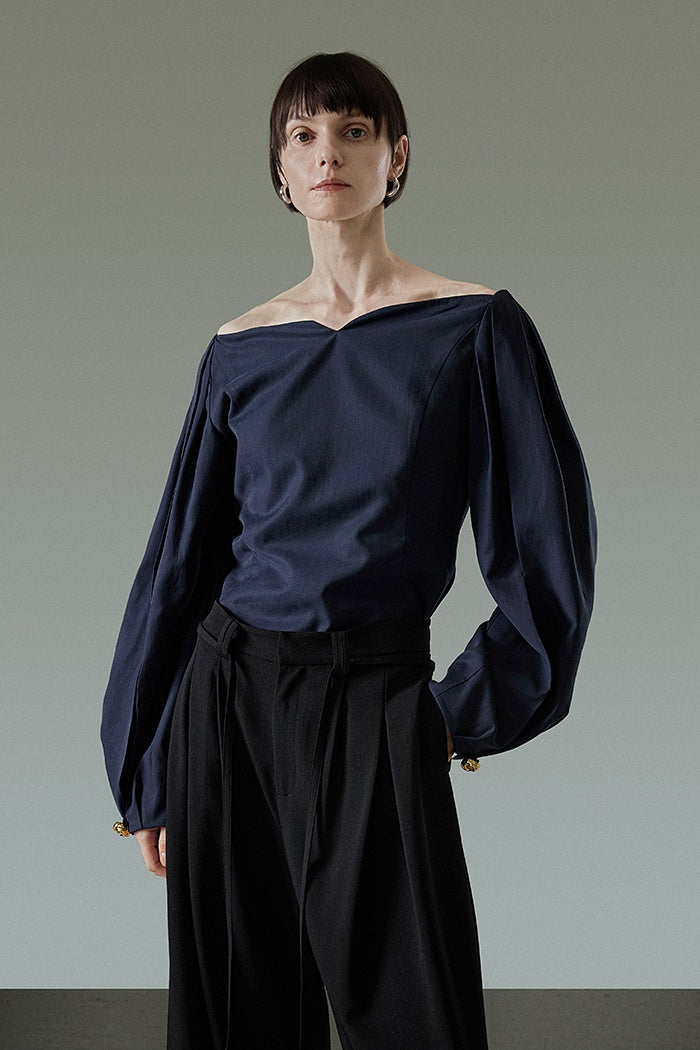 Unspoken French Off-Shoulder Blouse