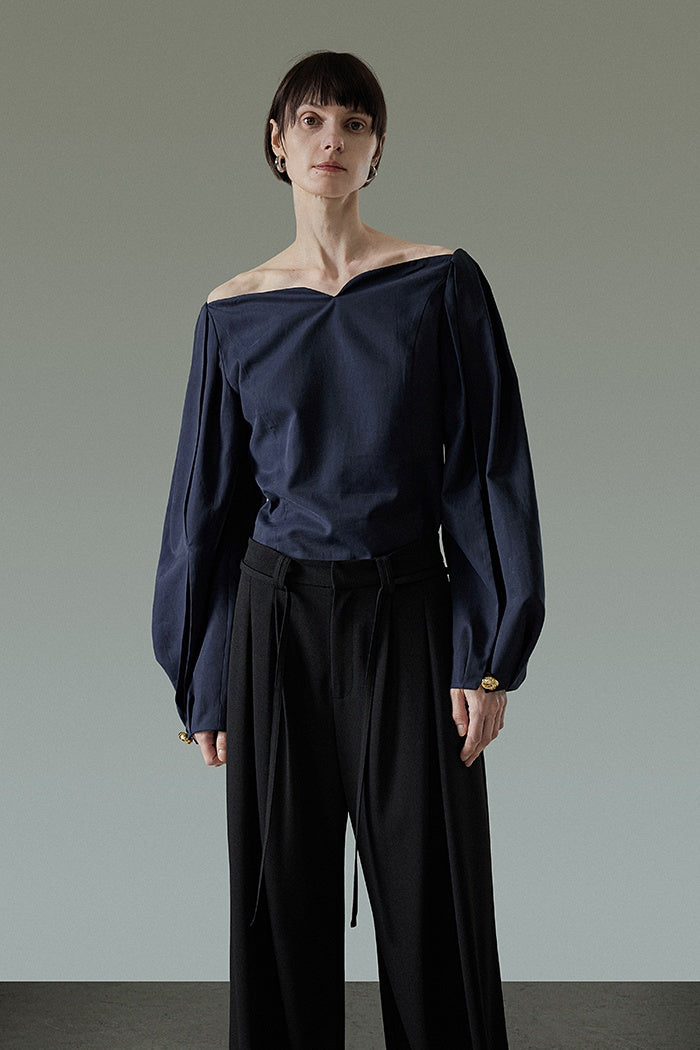 Unspoken French Off-Shoulder Blouse